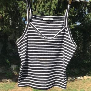 Acemi B&W Striped Tank